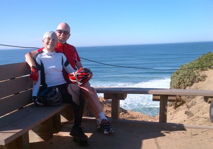 Jim and Barb near Fort Ord